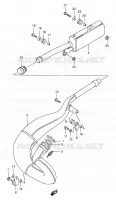 SILENCIEUX pour Suzuki RMX 250 1999