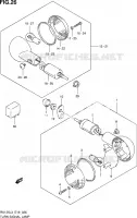 CLIGNOTANTS pour Suzuki VAN-VAN 125 2013