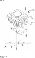 CYLINDRE pour Suzuki VAN-VAN 125 2013