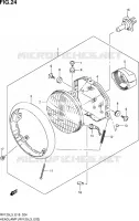 PHARE (RV125L3 E02) pour Suzuki VAN-VAN 125 2013