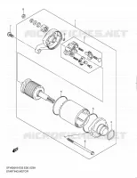 DEMARREUR (SFV650L0/AL0) pour Suzuki GLADIUS 650 2010