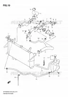 DURITE DE RADIATEUR pour Suzuki GLADIUS 650 2010