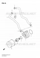 RADIATEUR D'HUILE pour Suzuki GLADIUS 650 2010