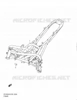 CADRE (MODEL L0) pour Suzuki GLADIUS 650 2010