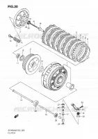 EMBRAYAGE pour Suzuki GLADIUS 650 2010