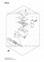 MAITRE CYLINDRE AVANT pour Suzuki GLADIUS 650 2010
