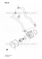 RADIATEUR D'HUILE pour Suzuki GLADIUS 650 2010