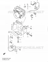 SYSTÈME ABS (SFV650AK9/UAK9/AL0/UAL0) pour Suzuki GLADIUS 650 2010