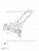 CADRE (MODEL L0) pour Suzuki GLADIUS 650 2010