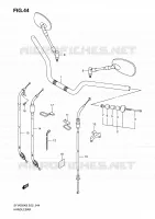 GUIDON pour Suzuki GLADIUS 650 2010