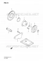 POMPE A HUILE pour Suzuki GLADIUS 650 2009