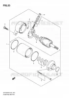 DEMARREUR (SFV650K9/UK9) pour Suzuki GLADIUS 650 2009