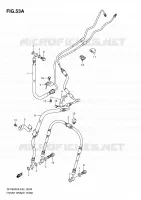 DURITE DE FREIN AVANT (SFV650AK9/UAK9/AL0/UAL0) pour Suzuki GLADIUS 650 2009