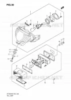 ENSEMBLE FEU ARRIERE pour Suzuki GLADIUS 650 2009
