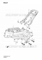 CADRE pour Suzuki SV 650 2009