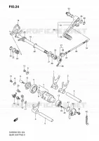 ENSEMBLE SELECTEUR DE VITESSES pour Suzuki SV 650 2009