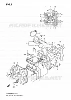 CULASSE AVANT pour Suzuki SV 650 2009