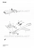 BEQUILLE pour Suzuki SV 650 2009