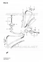 DISTRIBUTION pour Suzuki SV 650 2009