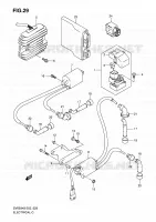 PARTIE ELECTRIQUE pour Suzuki SV 650 2009