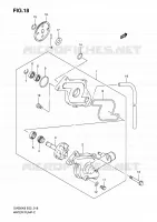 POMPE A EAU pour Suzuki SV 650 2009