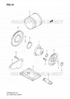 POMPE A HUILE pour Suzuki SV 650 2009