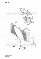 RADIATEUR pour Suzuki SV 650 2009