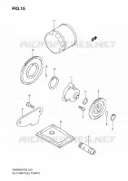 POMPE A HUILE pour Suzuki SV 650 2010