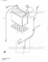 BATTERIE (SV650SUL1 E24) pour Suzuki SV 650 2011