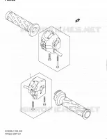 COMMODOS pour Suzuki SV 650 2011