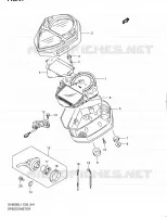 COMPTEUR (SV650SUL1 E24) pour Suzuki SV 650 2011