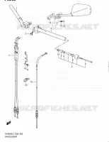 GUIDON pour Suzuki SV 650 2011
