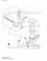 MAITRE CYLINDRE AVANT (SV650SL1 E24) pour Suzuki SV 650 2011