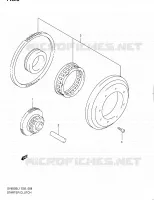 ROUE LIBRE DE DEMARREUR pour Suzuki SV 650 2011