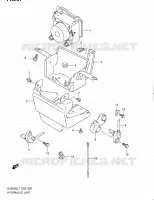 SYSTÈME ABS (SV650SAL1 E24) pour Suzuki SV 650 2011