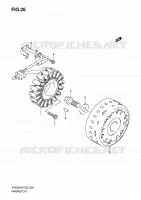 ALLUMAGE ROTOR   STATOR pour Suzuki SV 650 2010