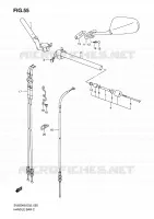 GUIDON (WITH COWLING) pour Suzuki SV 650 2010