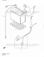 BATTERIE (SV650SUL1 E24) pour Suzuki SV 650 2011