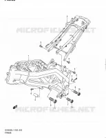 CADRE pour Suzuki SV 650 2011