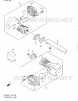CLIGNOTANTS pour Suzuki SV 650 2011