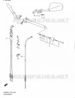 GUIDON pour Suzuki SV 650 2011