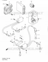 PARTIE ELECTRIQUE (SV650SAL1 E24) pour Suzuki SV 650 2011