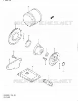 POMPE A HUILE pour Suzuki SV 650 2011
