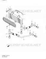 RADIATEUR D'HUILE pour Suzuki SV 650 2011