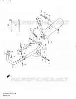 SILENCIEUX pour Suzuki SV 650 2011