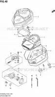 COMPTEUR (SV650SUL2 E24) pour Suzuki SV 650 2012