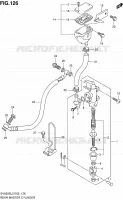 MAITRE CYLINDRE ARRIERE (SV650SL2 E02) pour Suzuki SV 650 2012