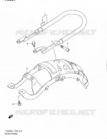 BOUCLE ARRIERE pour Suzuki TU 250 2011