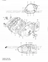 CARTER pour Suzuki TU 250 2011