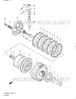 EMBRAYAGE pour Suzuki TU 250 2011